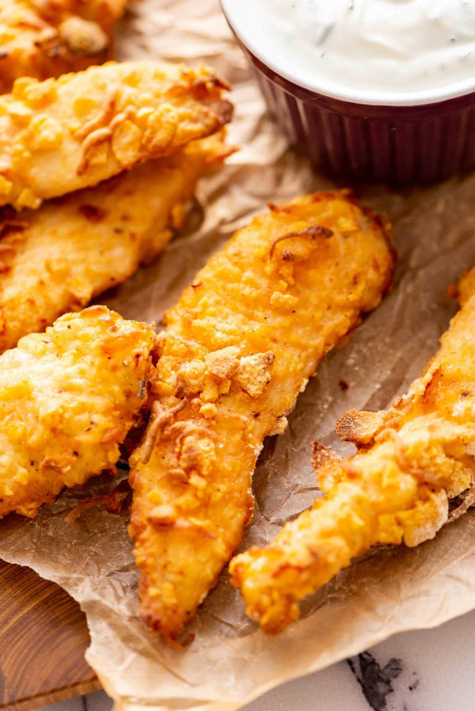 Crispy Baked Chicken Fingers Recipe