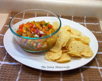 Fresh Rhubarb Salsa