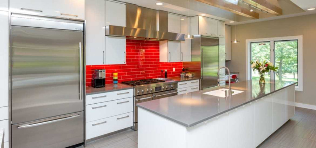 23 Red Tile Design Ideas For Your Kitchen & Bath