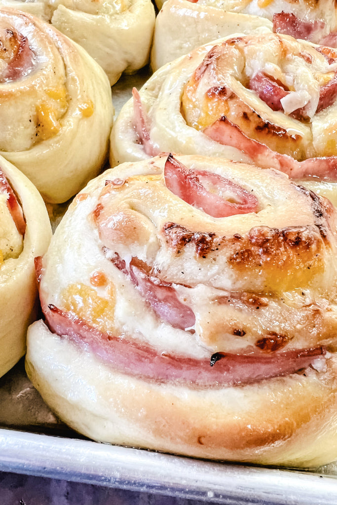 Farm House Ham and Cheese Rolls