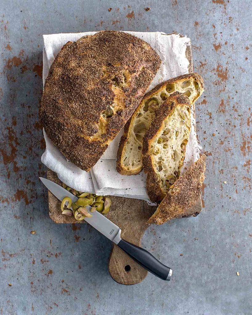 Jim Lahey’s No-Knead Olive Bread