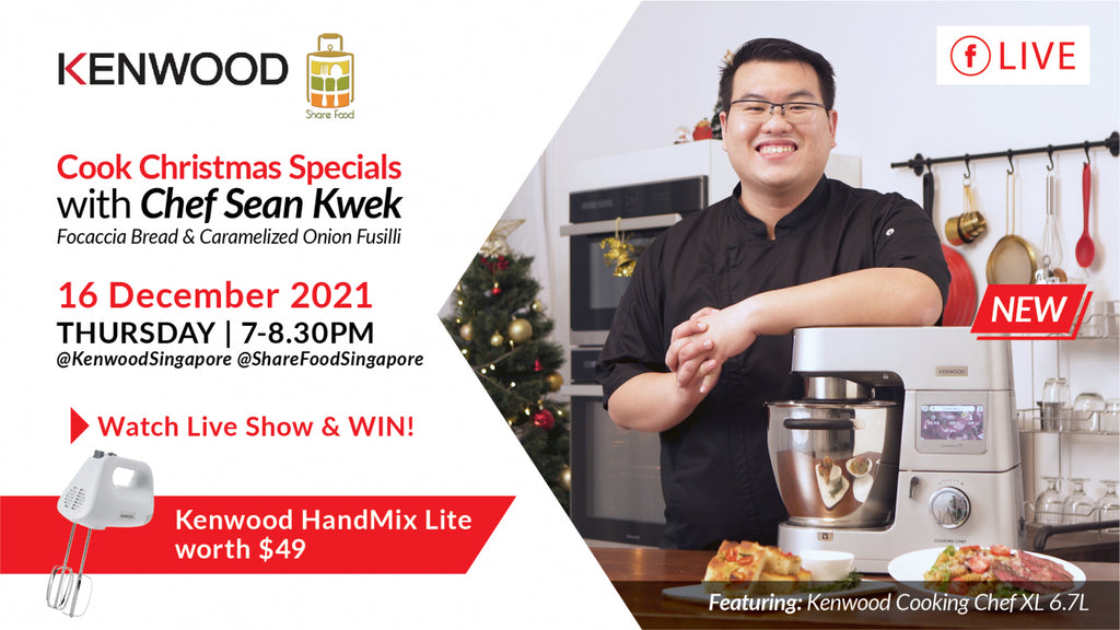 Cook Christmas Specials with Chef Sean Kwek!