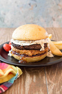 Epic Breakfast Burger for #BurgerMonth