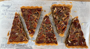 Honey Bourbon Pecan Pie (Without Corn Syrup)