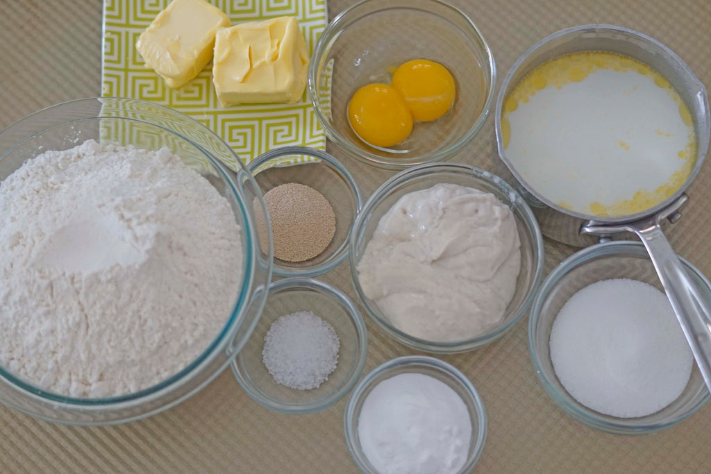 Sourdough Pretzel Rolls