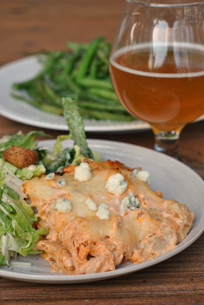 Buffalo Chicken Lasagna