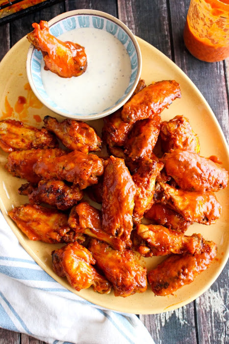 The Best Baked Buffalo Chicken Wings