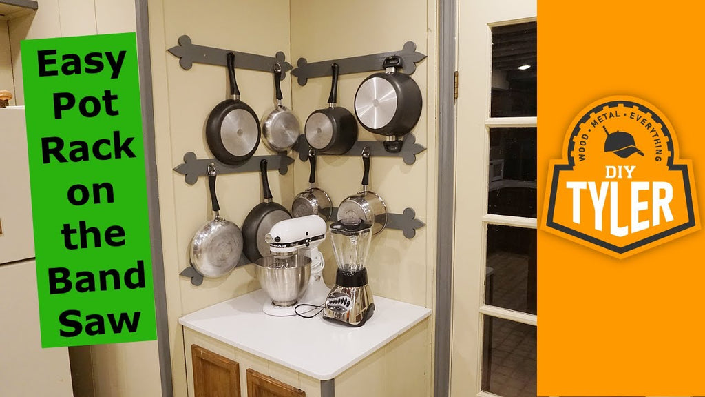 Easy Pot Rack on the Band Saw by DIYTyler (6 years ago)