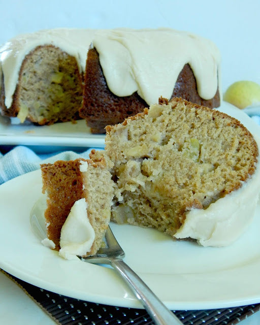 This deep, rich Caramel Apple Bundt Cake will become your new Autumn dessert! Oh, and did I mention the caramel icing?