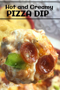 Looking for an easy baked appetizer for your next gathering? Your friends and family will flip over this Hot and Creamy Pizza Dip that’s made with cream cheese, pepperoni, and sausage and ready in a flash.  Serve with toasted baguette slices or your...