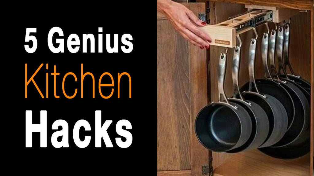 5 incredibly simple kitchen storage hacks you can apply in your house to better use the space you have, and transform your kitchen from a place you dread, into ...