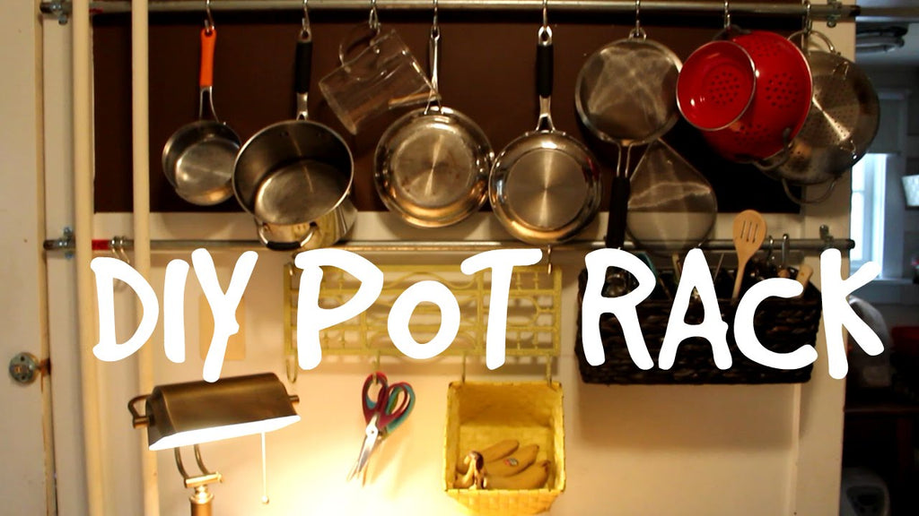 DIY Pot Rack by Debt Free Dana ツ (5 years ago)