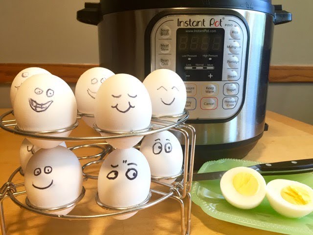 Instant Pot Hard cooked Eggs ~ Stackable Egg Steamer Rack Trivet by Twin Cities Adventures (2 years ago)