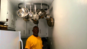 "Betty Did It" suspended pot rack instalation tips by Betty Did It (6 years ago)