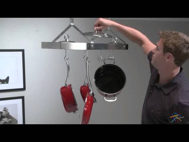 Cuisinart Octagonal Hanging Rack - Product Review Video by hayneedle.com (7 years ago)