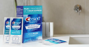 Crest 3D White Whitestrips Vivid Plus 12-Treatments Only $13.58 Shipped at Amazon