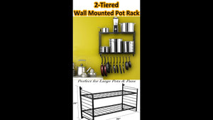 Wall Mounted Pot Rack - Hanging Pot Rack Ideas | Pots And Pans Rack Cabinet #Shorts by Best Of Amazon (22 days ago)