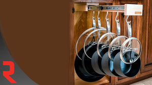 Universal Wood Pull-Out Pot Rack by Richelieu Hardware - HQ (4 years ago)