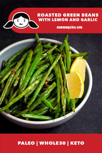 Tired of soft, limp, and bland boiled green beans? Roasted green beans tossed in a zesty garlic and lemon marinade will be your new favorite way to cook them!