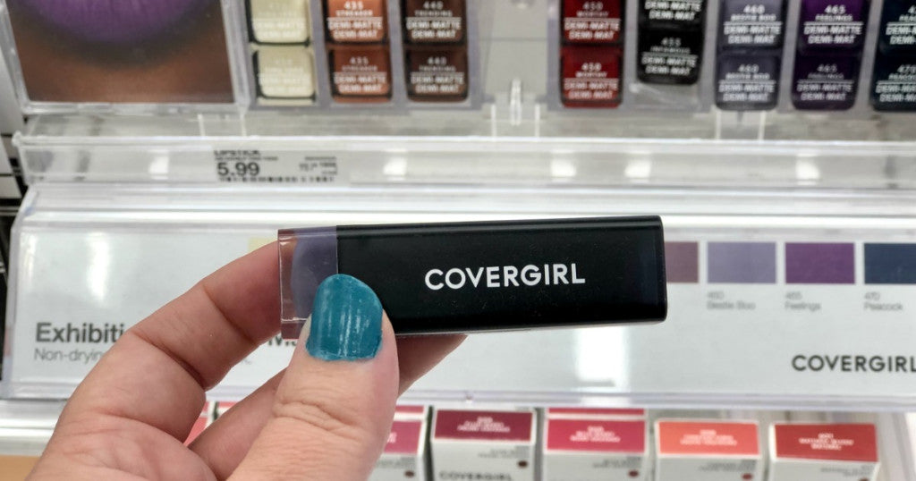 $6 Worth of New CoverGirl Cosmetics Coupons = Up to 75% Off at Target