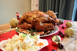 Cajun Spiced Roast Turkey for a Fiery Christmas
