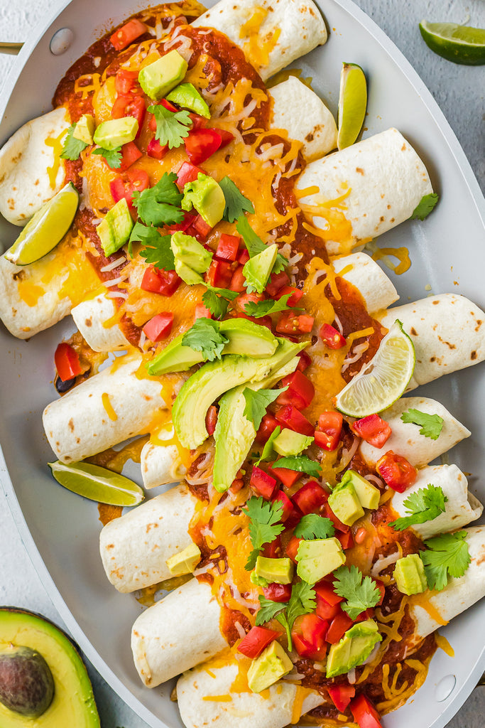 Adobo Chicken Enchiladas