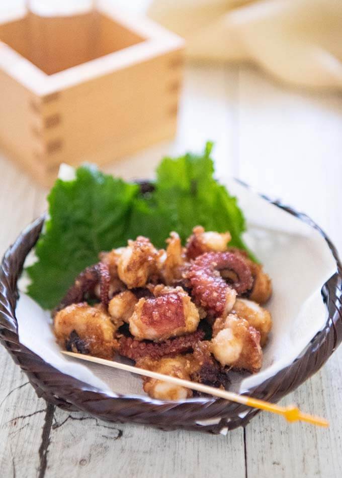 Deep-fried Octopus (Octopus Karaage)