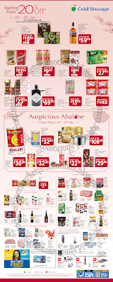 Cold Storage Promotion 20 - 26 January 2022
