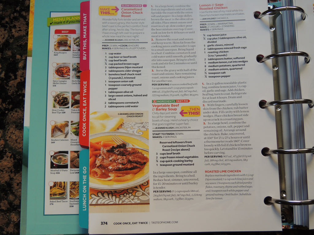 Cook Once, Eat Twice - No Spending Challenge Day 6