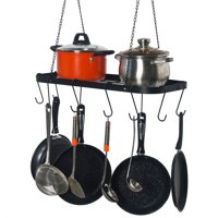 THINGLE INC. Pot Rack Ceiling Mount Cookware Hanging Hanger only $29.21