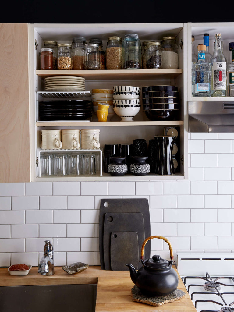 Outside the Box: 7 Unexpected Open Storage Strategies for the Kitchen