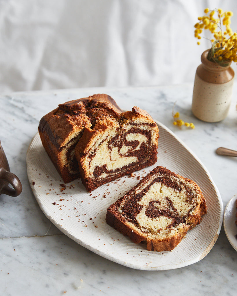 Marble Cake (+ Vegan option) – Baking Basics