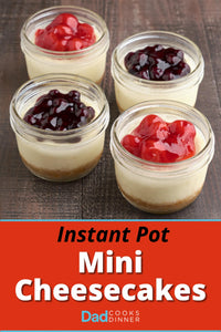 Instant Pot Mini Cheesecakes