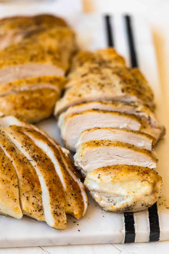 Juicy Pan Seared Chicken Breasts