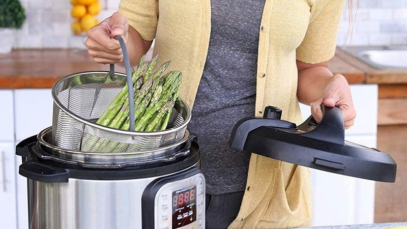 Never hurts to pick up the best steamer basket for your Instant Pot