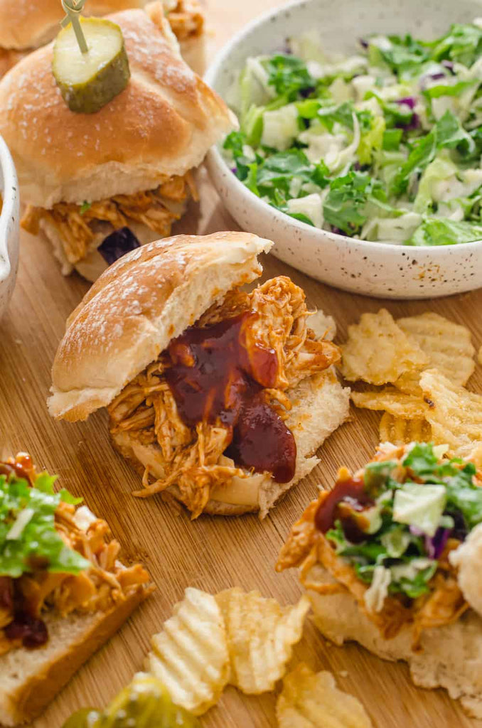 BBQ Chicken Sliders