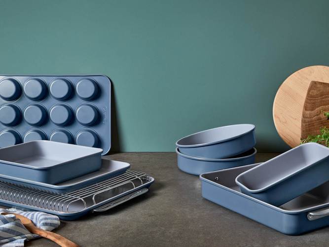 Caraway’s First-Ever Bakeware Collection Features Non-Stick, Non-Toxic Ceramic Pans and Baking Sheets