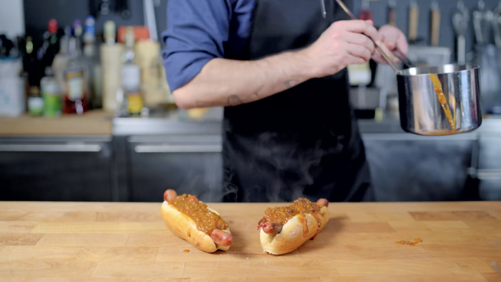 Chili Dogs inspired by The Irishman