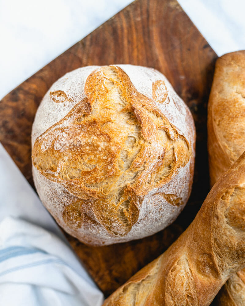Easy No Knead Bread