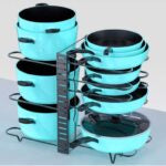 Pot and Pan Cabinet Organizer Rack – Under $22!