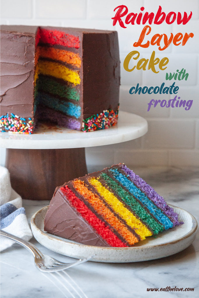 Rainbow Layer Cake