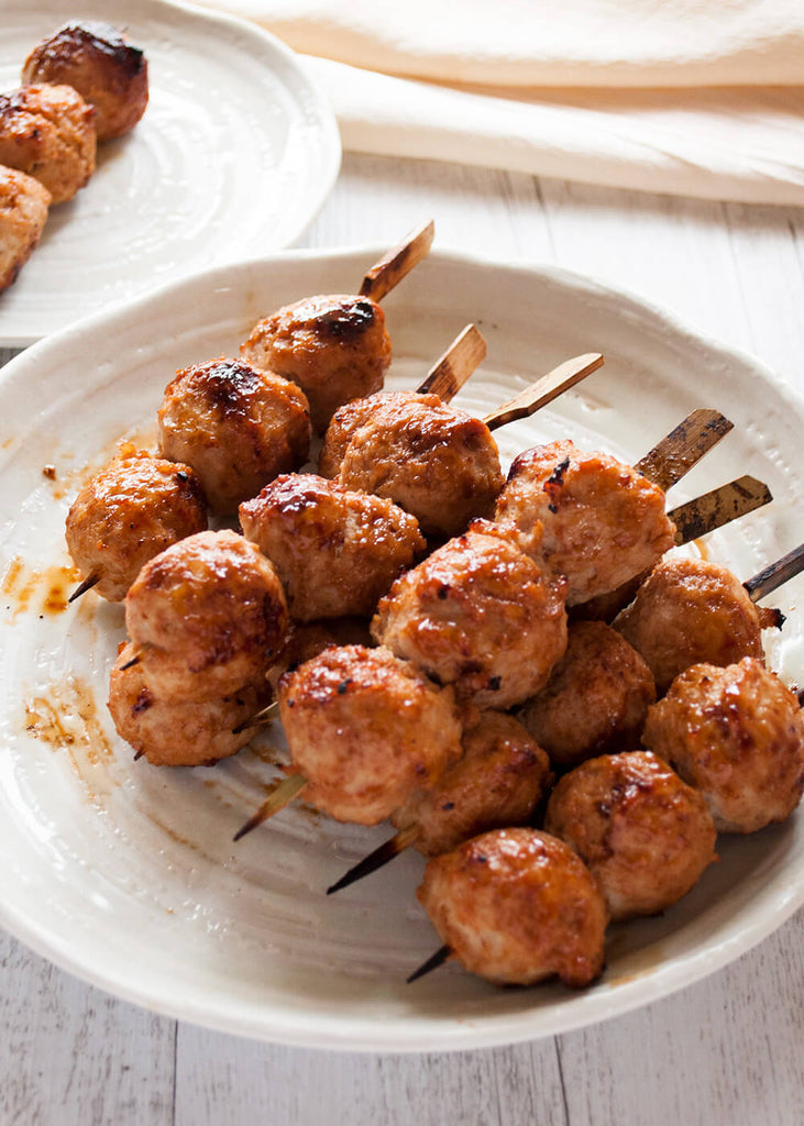 Tsukune (Japanese Chicken Meatballs)