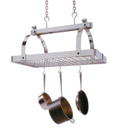 Classic Rectangle Ceiling Pot Rack w/ 12 Hooks - Enclume Design Products